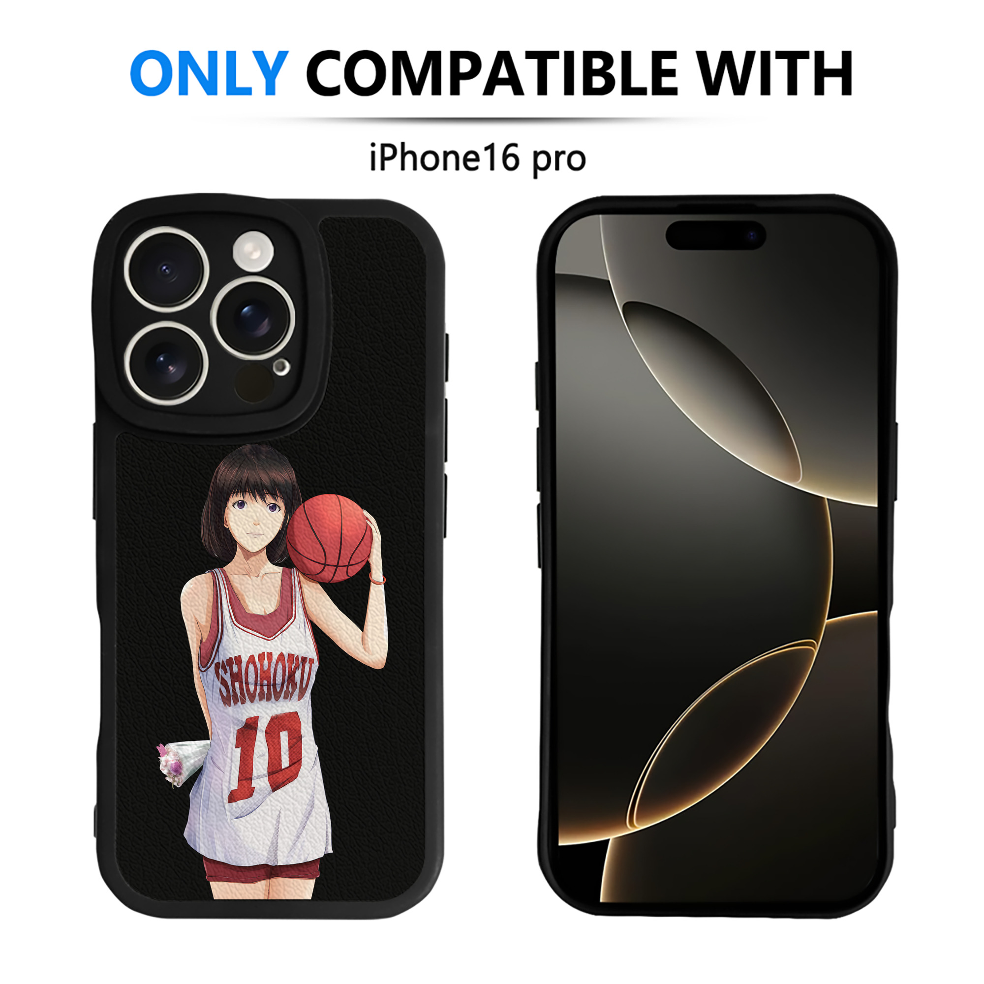 （画像用） SLAM DUNK／スラムダンク 【iPhone 16シリーズ対応】シリコンスマホケース（レザー調） 材質：シリコン